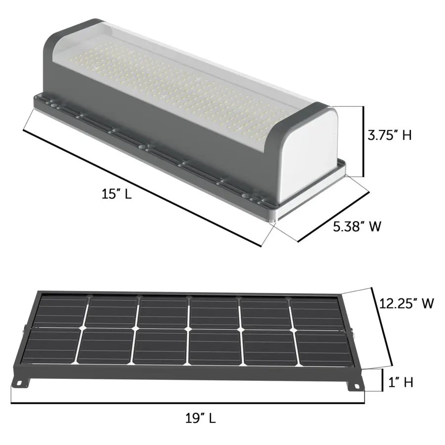 Gama Sonic Commercial Solar Shelter Light - 500 Lumen LED - Image 8