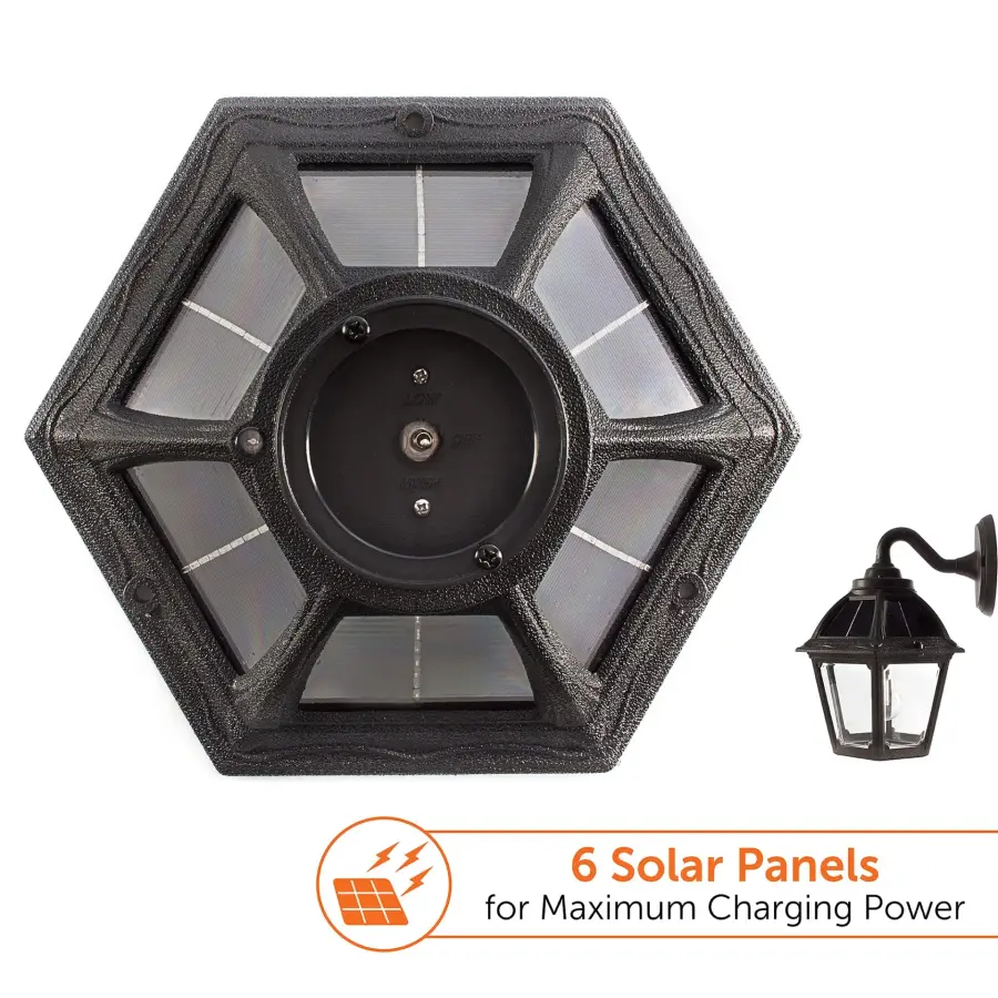 Polaris Solar Wall Light - Image 8