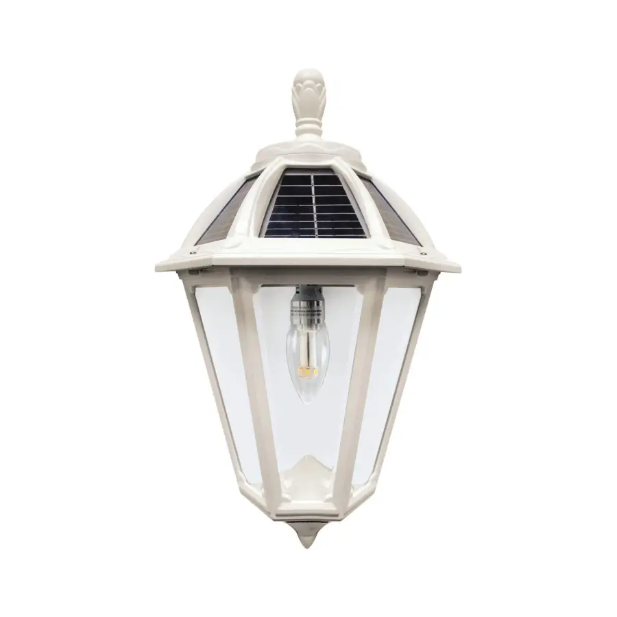 Polaris Solar Sconce with GS Solar Light Bulb - Image 1