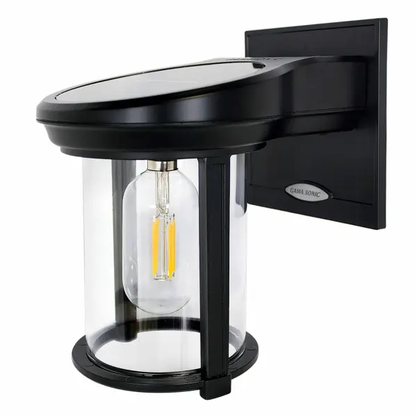 Solar Coach Lantern with Edison Bulb