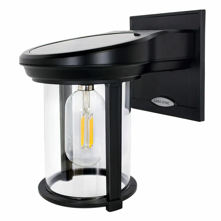 Solar Coach Lantern with Edison Bulb