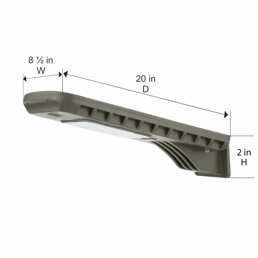 1620 Lumen Solar Security & Area Light with Motion Sensor - Image 12