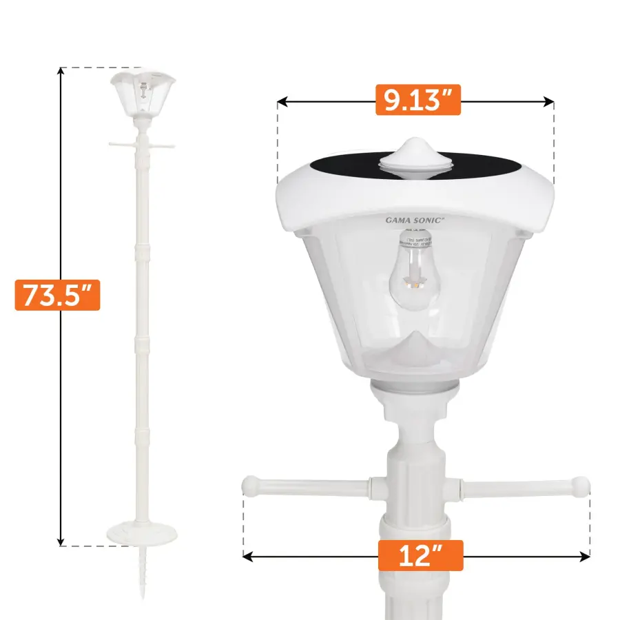 Haven Solar Lamp Post with EZ-Anchor Base - Image 5