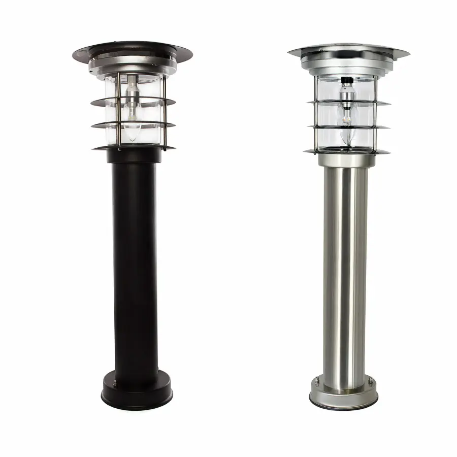 Stainless Steel Bollard Solar Light with EZ Anchor - Image 2