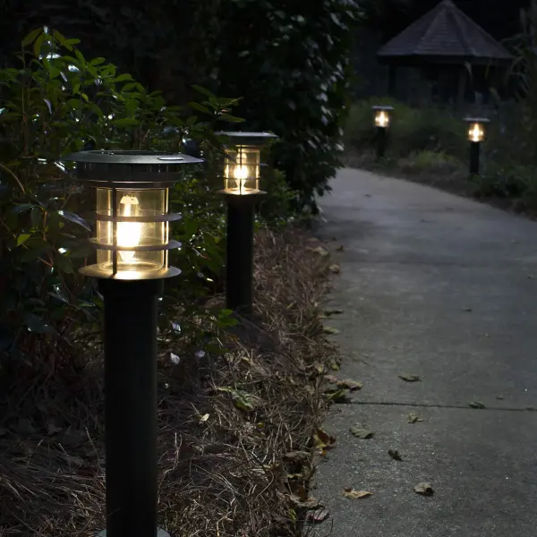 Stainless Steel Bollard Solar Light with EZ Anchor - Image 3