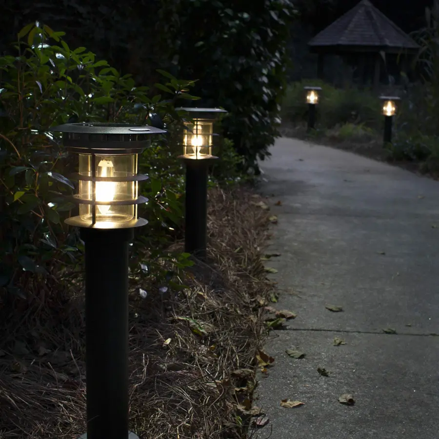 Stainless Steel Bollard Solar Light with EZ Anchor - Image 3