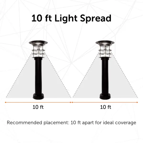 Stainless Steel Bollard Solar Light with EZ Anchor - Image 5