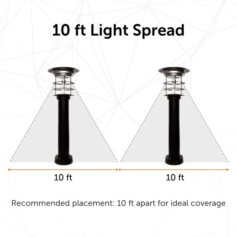 Stainless Steel Bollard Solar Light with EZ Anchor - Image 5