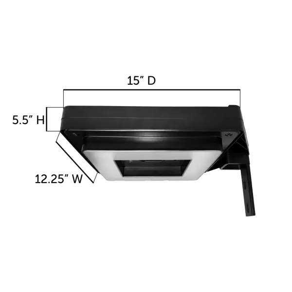Contemporary Square Solar Post Light - Commercial Edition - Image 8