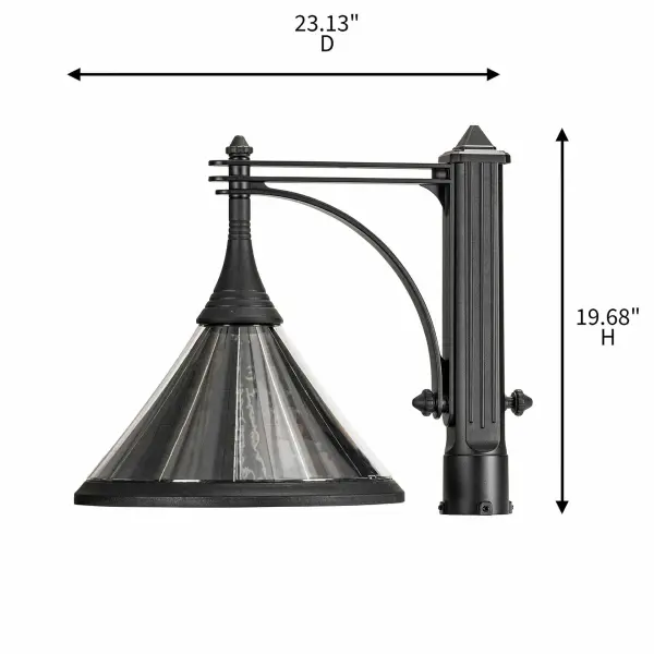 Denali Commercial Solar LED Post Light with Morph Technology - Image 13