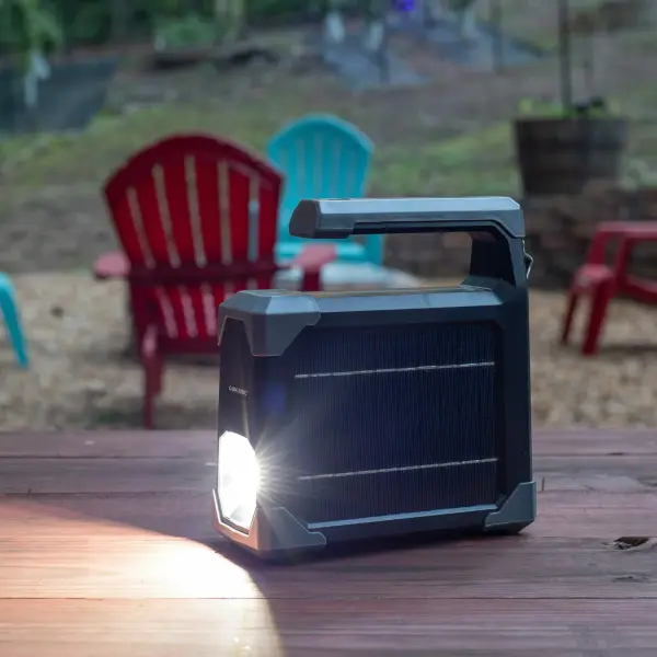 Solar Emergency Flashlight and Camping Lantern with USB Charging - Image 3