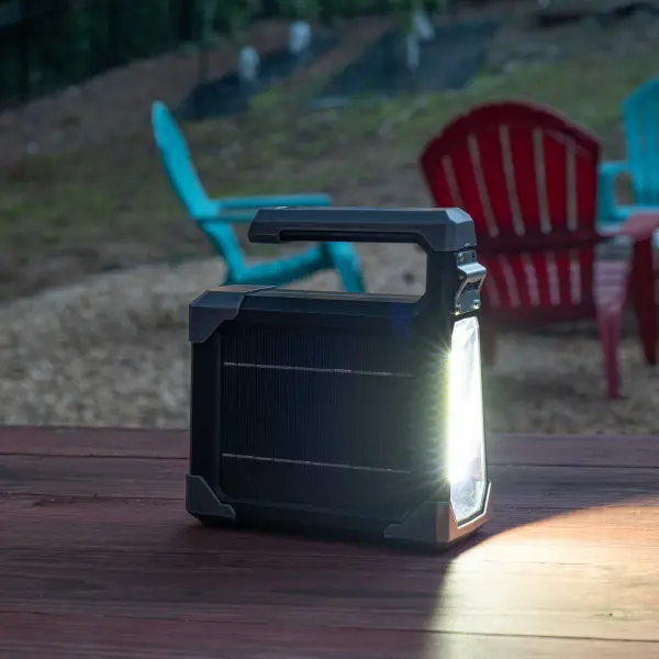 Solar Emergency Flashlight and Camping Lantern with USB Charging - Image 8