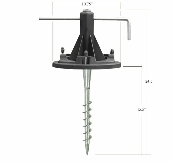EZ-Anchor Lamp Post Base - Image 10