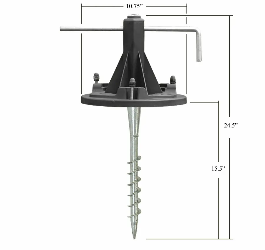 EZ-Anchor Lamp Post Base - Image 10