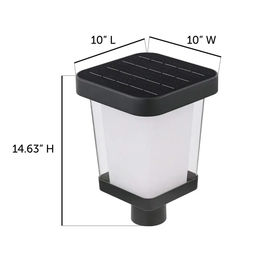 Halo Solar Post Light - 300 Lumen Dual-Color LED - Image 10