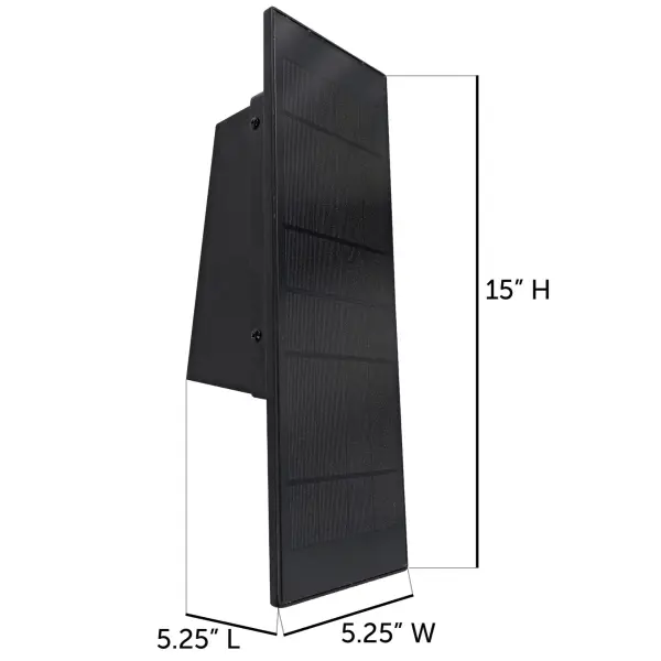 Eclipse Downlight Solar Wall Light - Image 9