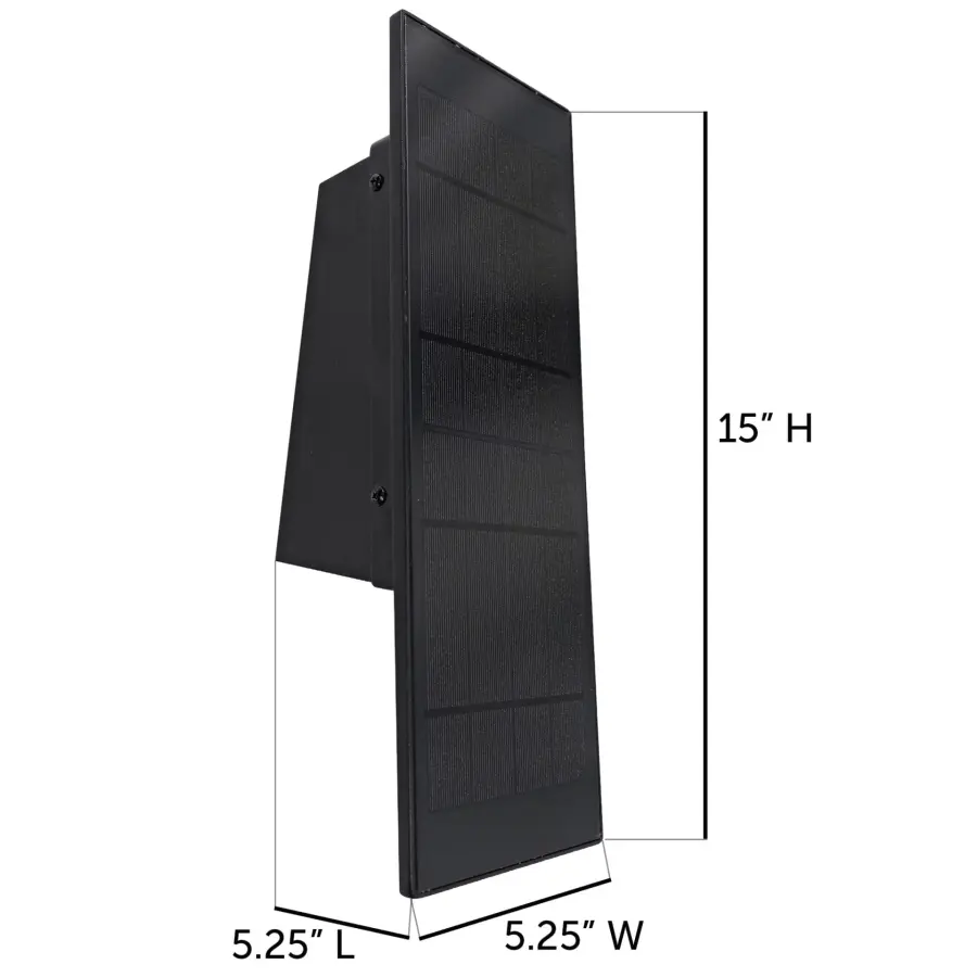Eclipse Downlight Solar Wall Light - Image 9