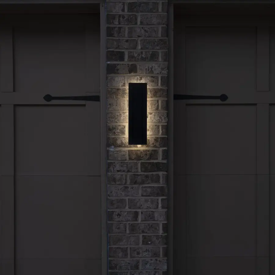 Eclipse Backlight Solar Wall Light - Image 2