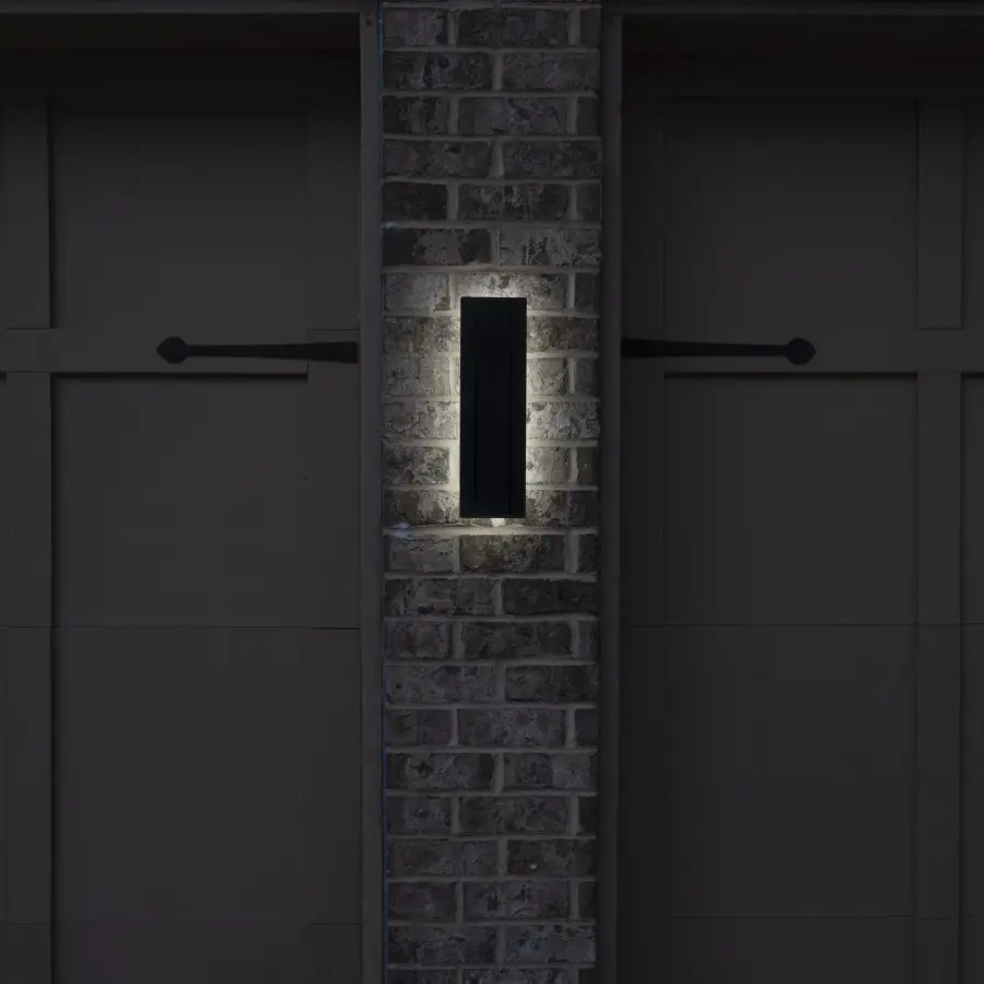 Eclipse Backlight Solar Wall Light - Image 3