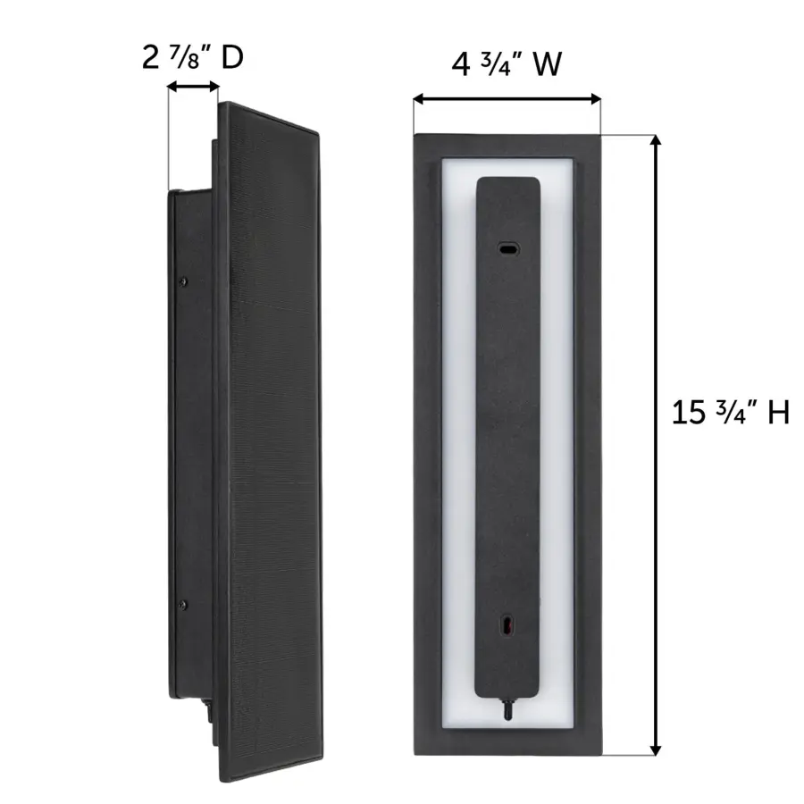 Eclipse Backlight Solar Wall Light - Image 6