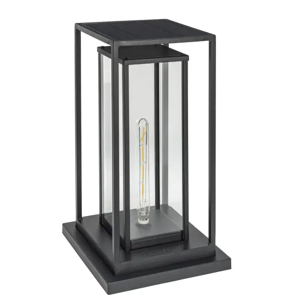 The NovaEdge combines contemporary geometric design with eco-friendly solar power, delivering 200 lumens of warm ambient light for patios, decks, and pillars. Features dusk-to-dawn operation, weatherproof construction, and flexible placement.