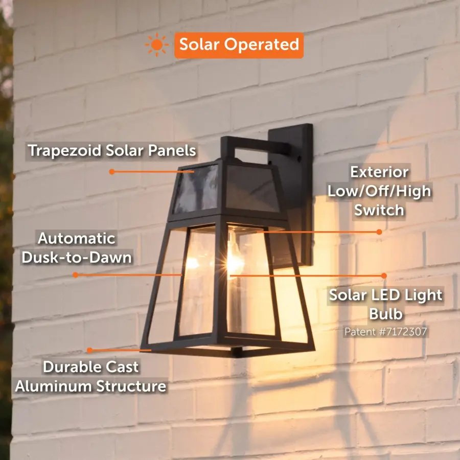 Aria Solar Wall Light - Image 4