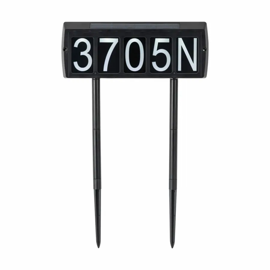 Gama Sonic Solar Address Light - Image 1