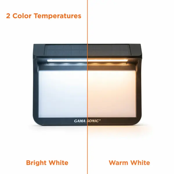 Solar Address Wall Plaque Light with Ground Stakes - Image 6