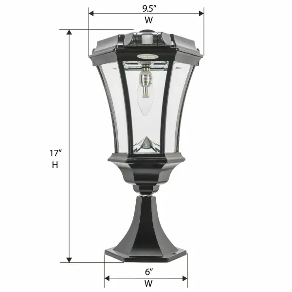 Victorian Bulb Solar Light with Motion Sensor - Image 8