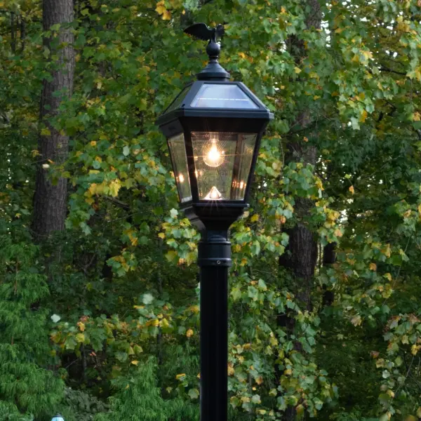 Imperial Bulb II Solar Post Light with 3" Fitter - Image 4