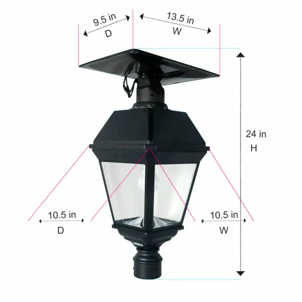 Imperial Bulb ATS Commercial Solar Post Light - Image 10