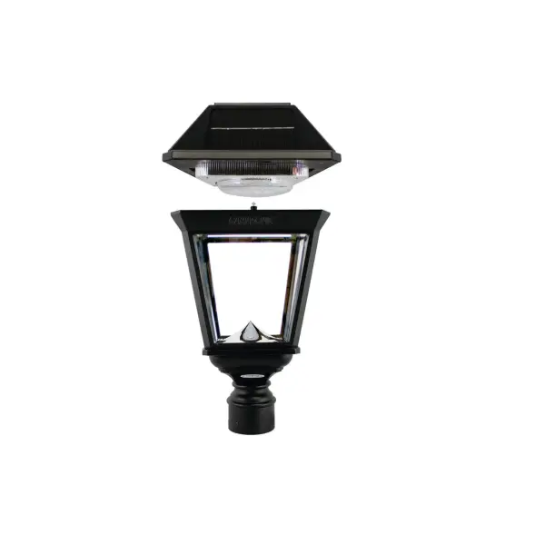 Imperial III Commercial Solar Post Light with Dual Color - Image 13