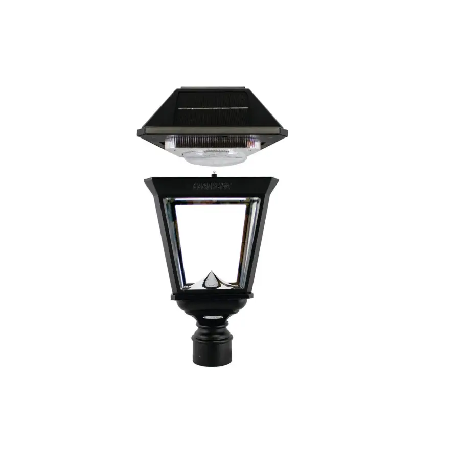 Imperial III Commercial Solar Post Light with Dual Color - Image 13