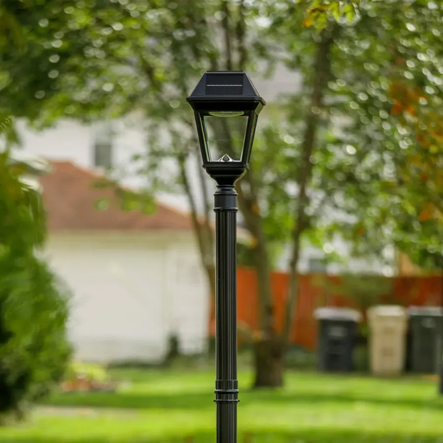 Imperial III Commercial Solar Post Light with Dual Color - Image 9