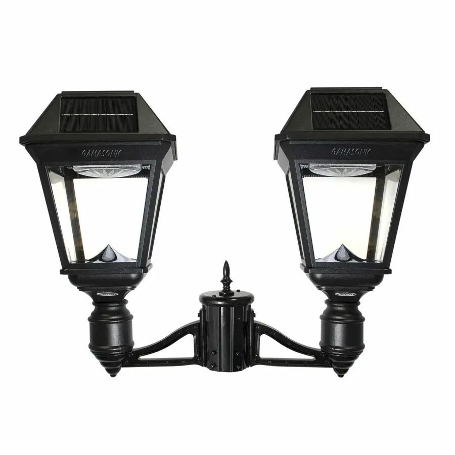 Imperial III Commercial Solar Double Post Light - Image 1