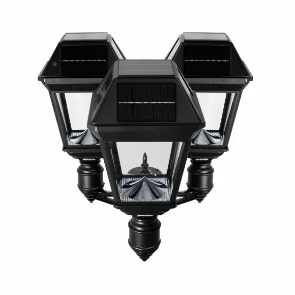 Imperial III Commercial Solar Triple Post Light - Image 3