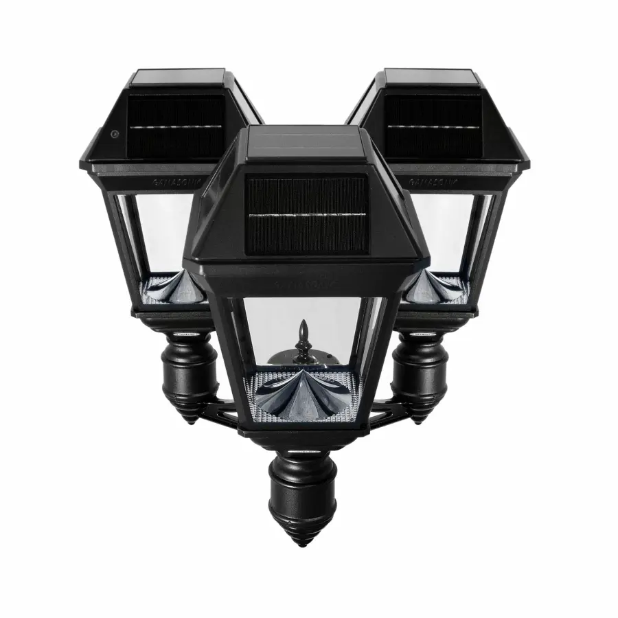 Imperial III Commercial Solar Triple Post Light - Image 3