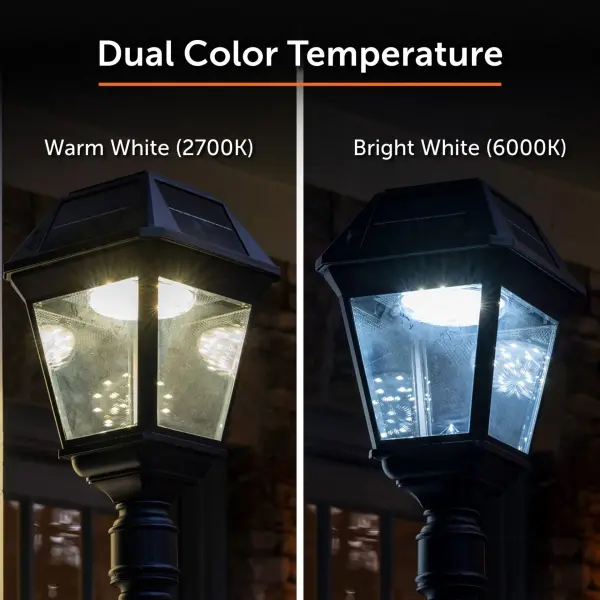 Imperial III Commercial Solar Triple Post Light - Image 5