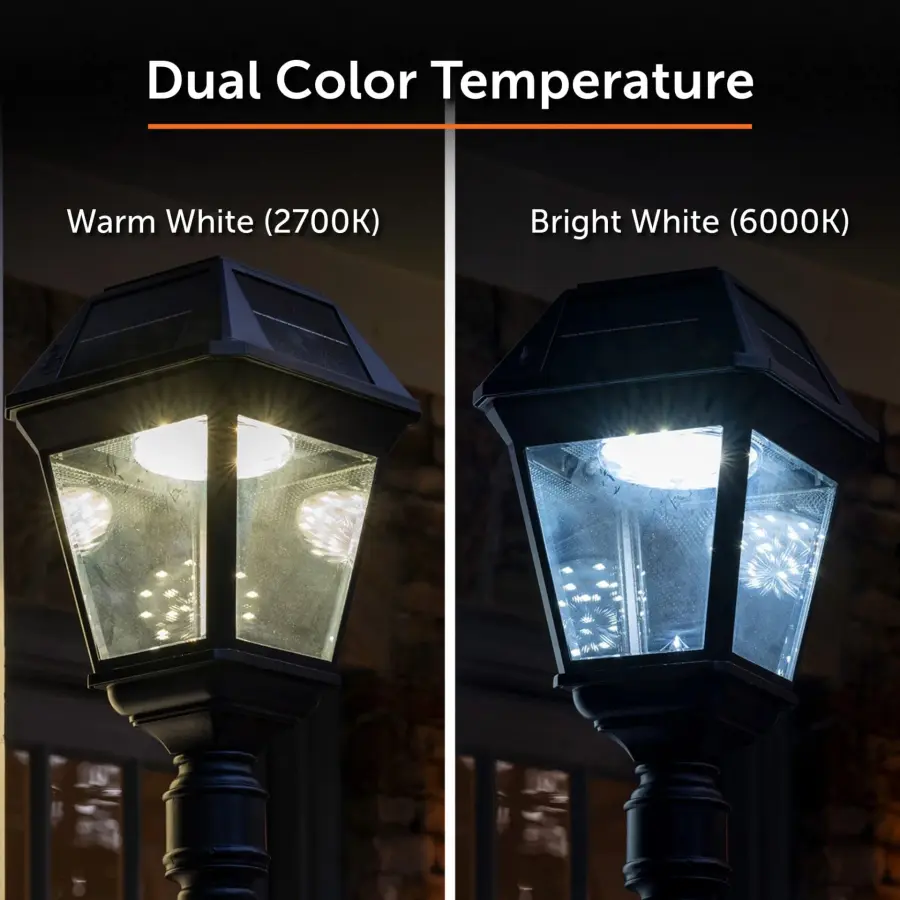 Imperial III Commercial Solar Triple Post Light - Image 5