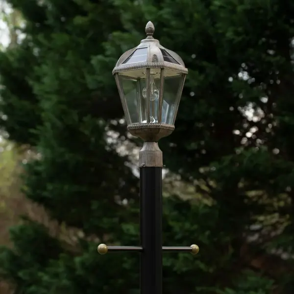 Royal Bulb Solar Post Light with GS Solar LED Bulb - Image 12