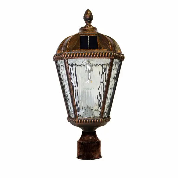 Royal Bulb Solar Post Light with GS Solar LED Bulb - Image 3