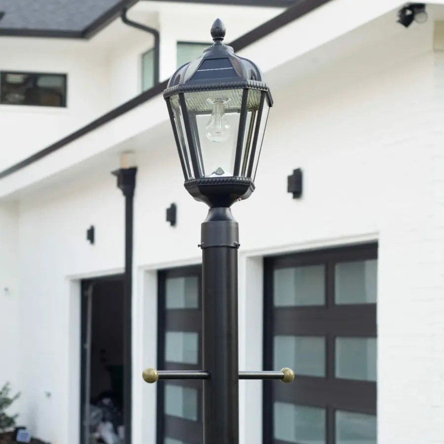 Royal Bulb Solar Post Light with GS Solar LED Bulb - Image 9