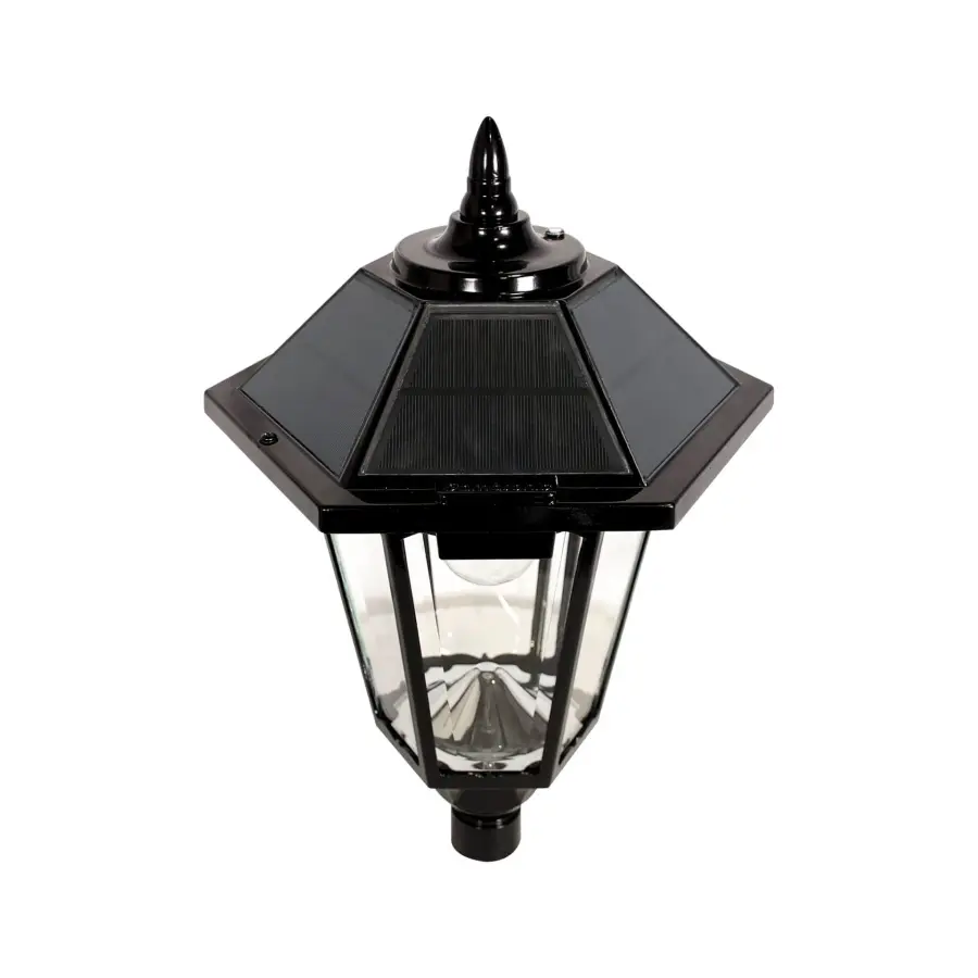 Windsor Bulb Solar Lamp Post - Single Lamp - Image 7