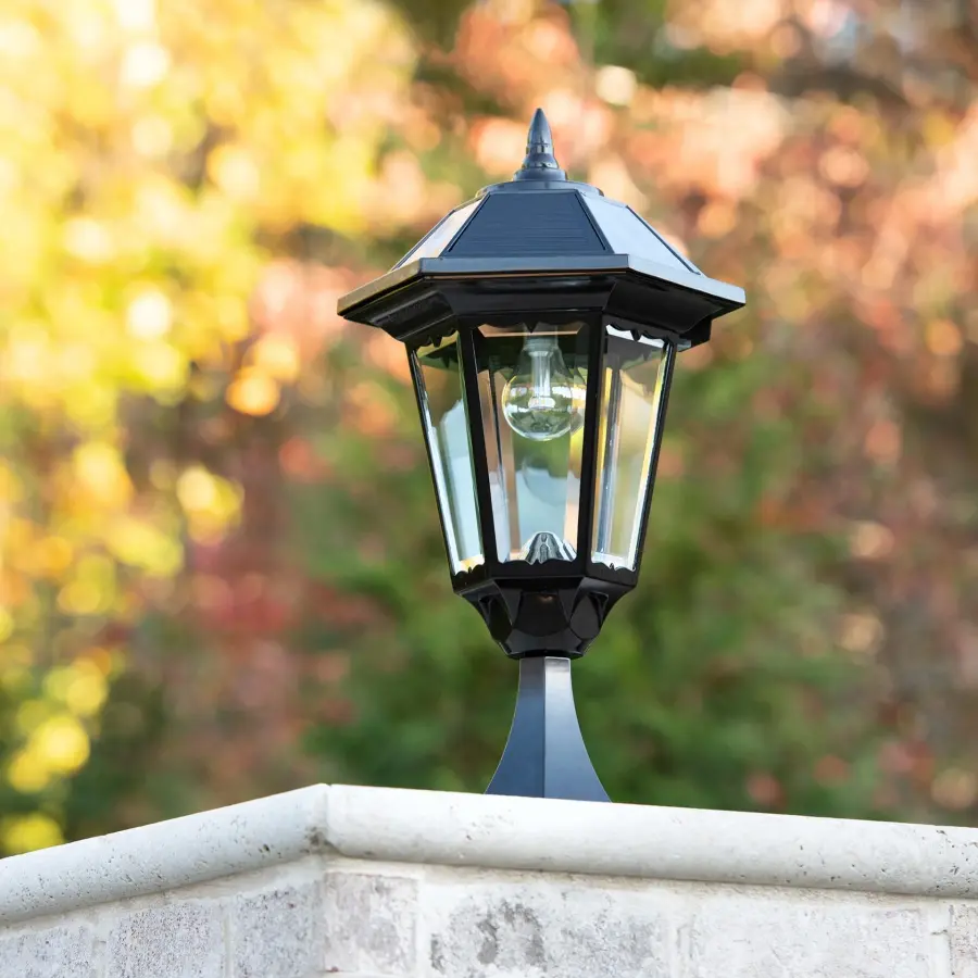 Windsor Bulb Solar Light - Wall/Pier/3" Fitter Mount - Image 4
