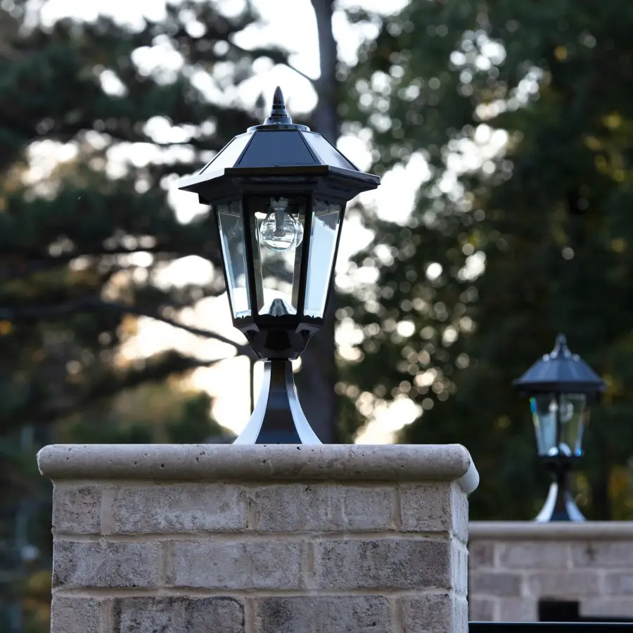 Windsor Bulb Solar Light - Wall/Pier/3" Fitter Mount - Image 5