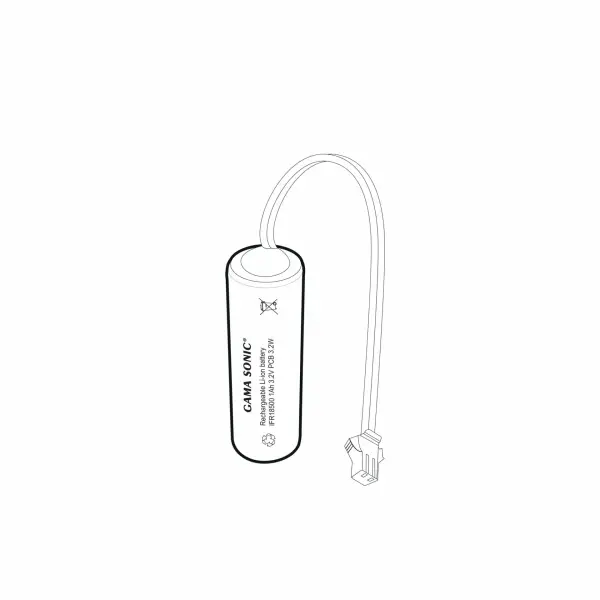 Gama Sonic Li-Ion Rechargeable Battery 3.2V/1000mAh - Image 2