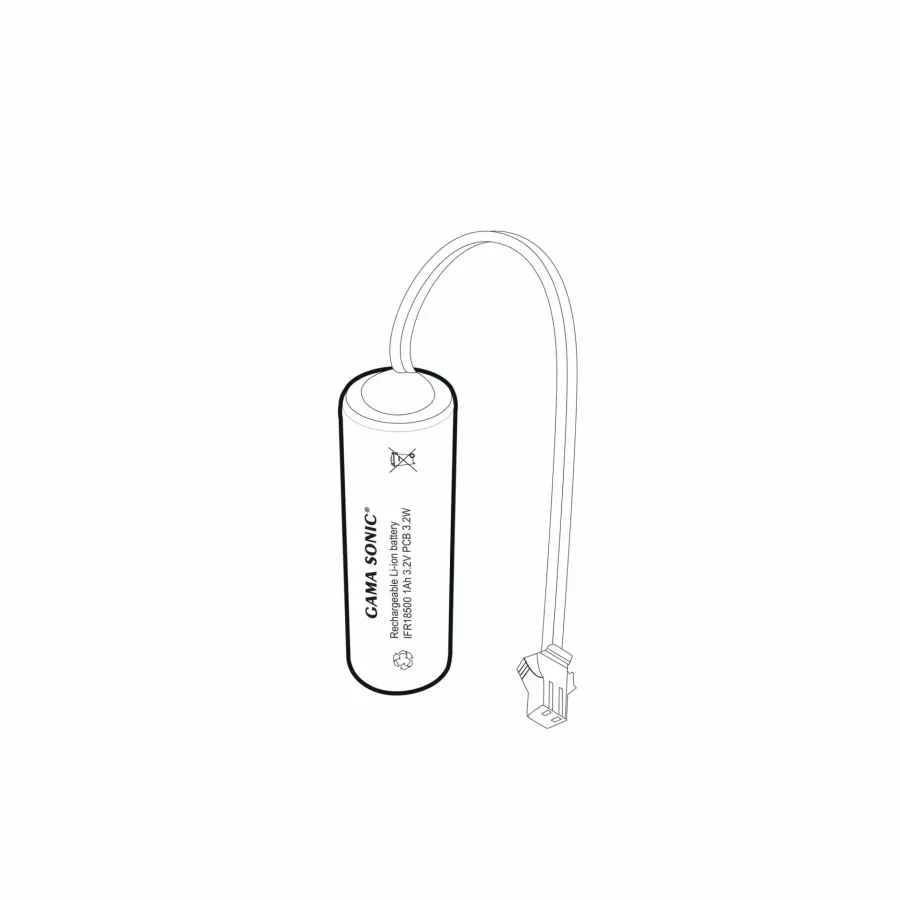 Gama Sonic Li-Ion Rechargeable Battery 3.2V/1000mAh - Image 2