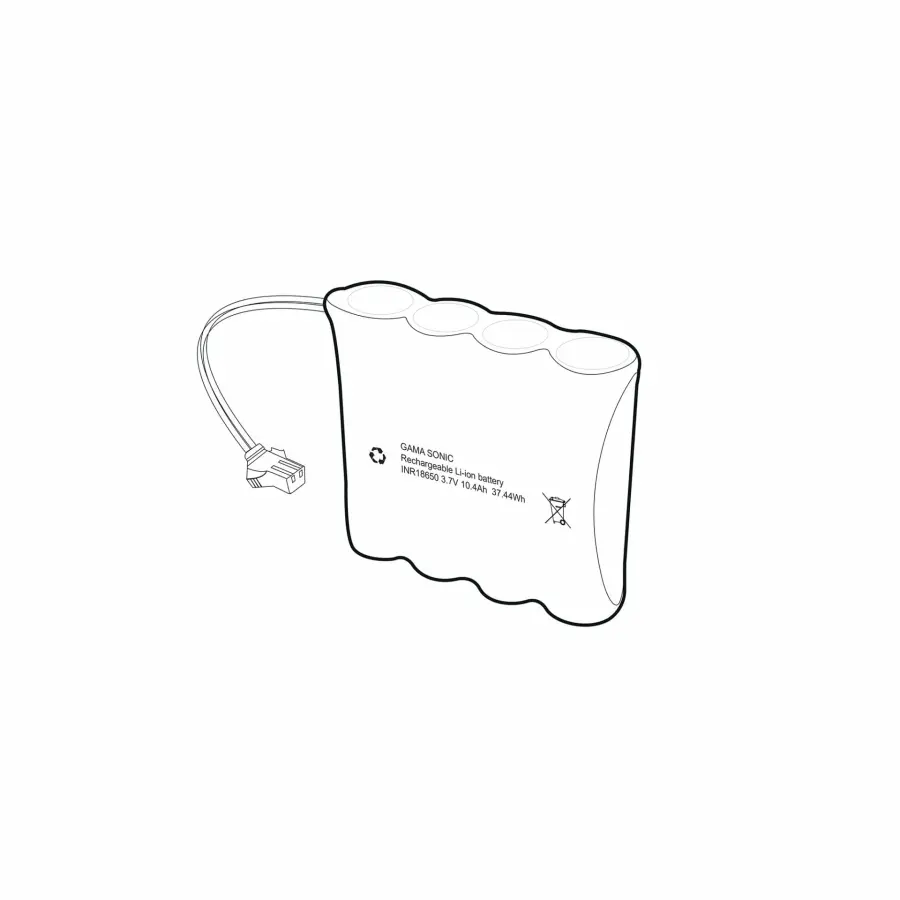 Gama Sonic Li-Ion 3.7V/10.4A Replacement Battery Pack - Image 2