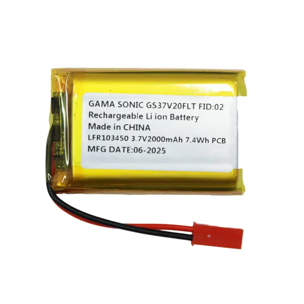 Li-ion Battery 3.7V/2000mAh – Flat