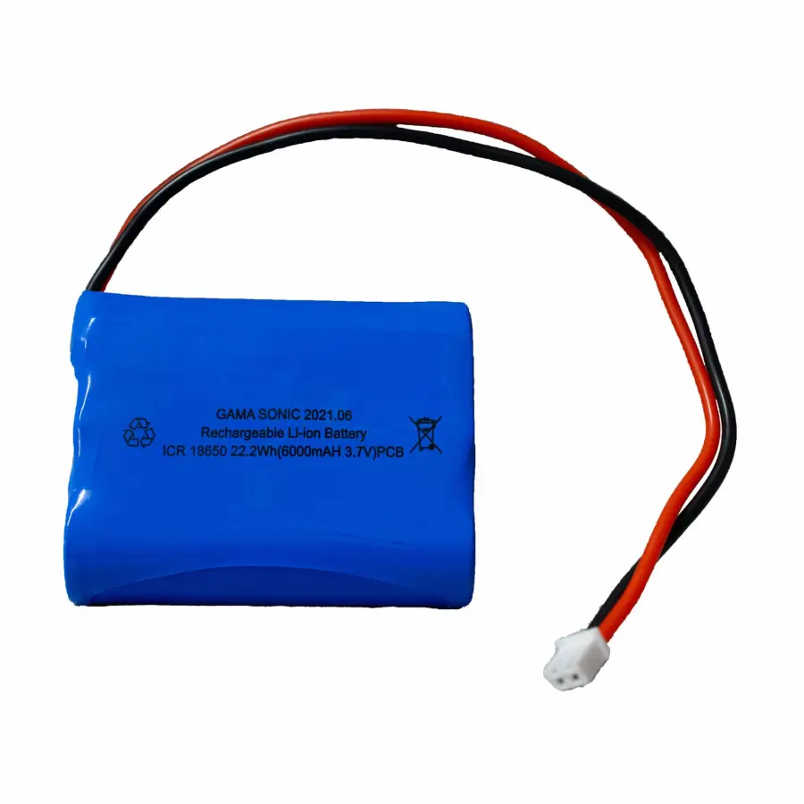 3.7V/6000mAh Lithium-Ion Replacement Battery